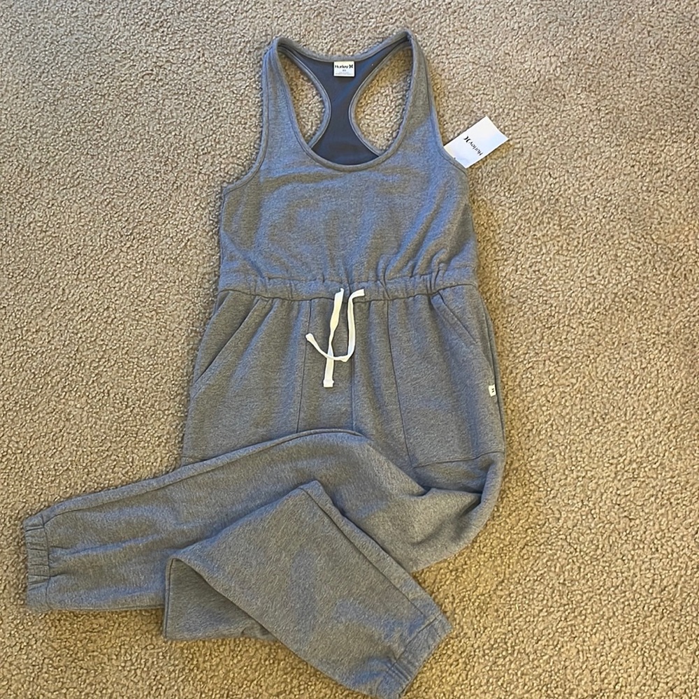 Hurley racer back jumpsuit
